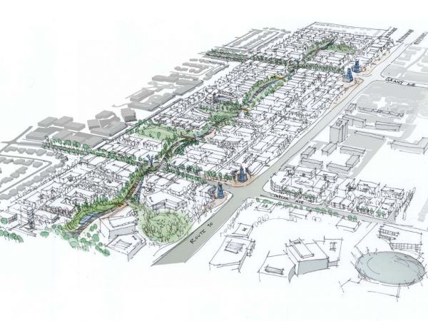 Sketch of the Kapyong Barracks property